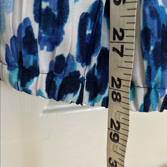 Chico's Zenergy Blue and White Abstract Jacket Sz 3 - bundle - Picture 2 of 5